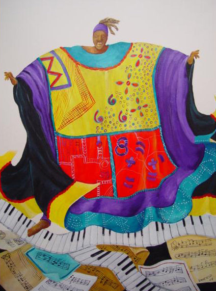 Dancing on The Sheet - Margaret Warfield - ORIGINAL