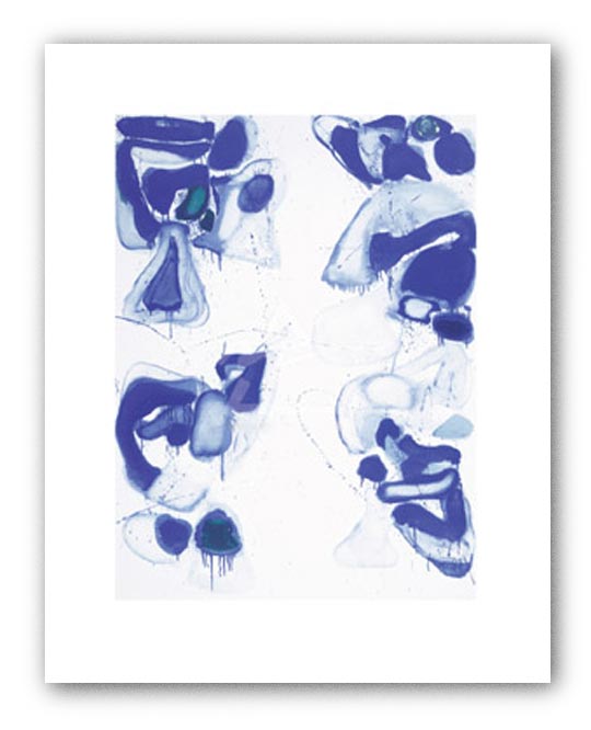 Blue Composition on White Ground, 1960