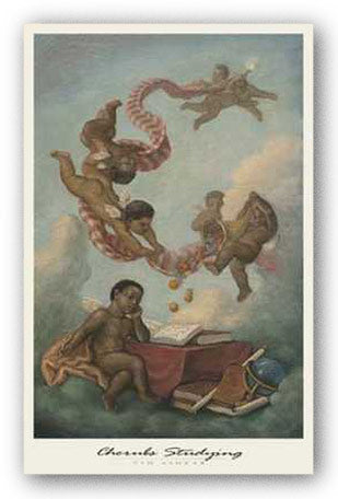 Cherubs Studying