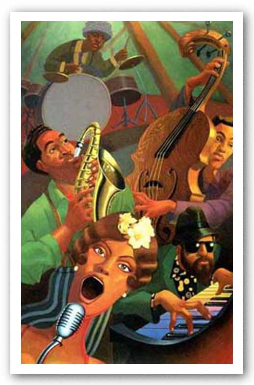 Jazz Quintet ( Serigraph )