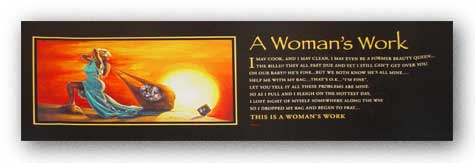 A women work (Statement)