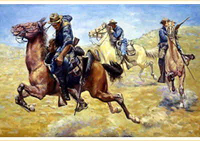 Aiding a Comrade (Buffalo Soldier)