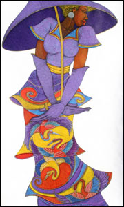 Purple Umbrella