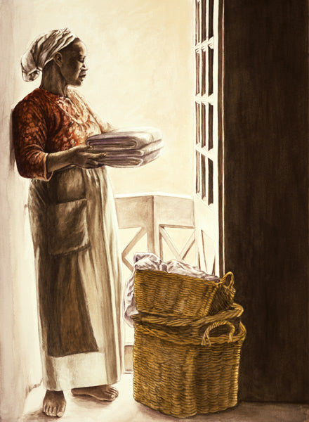 Window Lady Lady By The Window – Heritages Art