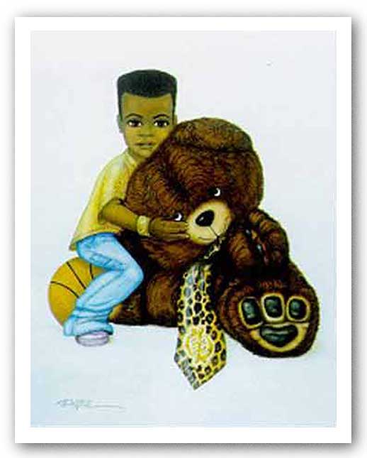 Boy With Teddy Bear