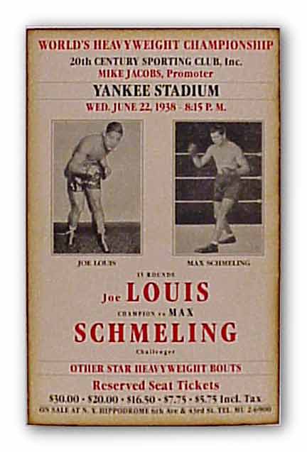 Louis vs Schmeling