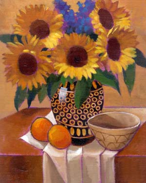 Still Life With Sunflower